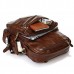Сумка-рюкзак TIDING BAG 7007C коричневая