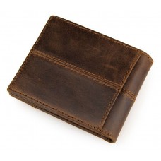Портмоне TIDING BAG 8064B коричневое