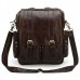 Чоловічий шкіряний рюкзак TIDING BAG 7123C коричневий