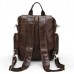 Чоловічий шкіряний рюкзак TIDING BAG 7123C коричневий