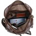 Чоловічий шкіряний рюкзак TIDING BAG 7123C коричневий
