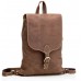 Рюкзак кожаный Tiding Bag G8896C коричневый