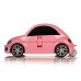 Дитяча сумка-Валіза на колесах RIDAZ VOLKSWAGEN BEETLE рожева