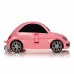 Дитяча сумка-Валіза на колесах RIDAZ VOLKSWAGEN BEETLE рожева