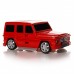 Дитяча сумка-Валіза на колесах Ridaz Mercedes G-class Червона