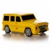 Дитяча сумка-Валіза на колесах Ridaz Mercedes G-class жовта