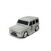 Дитяча сумка-валіза на колесах Ridaz Mercedes G-class сіра