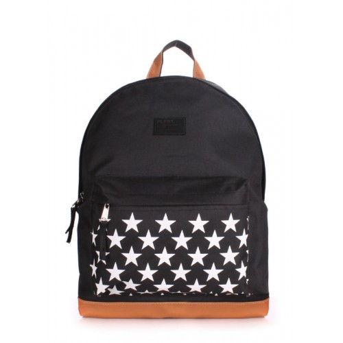 Рюкзак молодіжний POOLPARTY backpack-stars-black