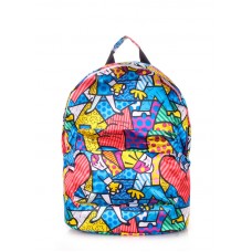 Рюкзак женский POOLPARTY backpack-blossom-blue голубой