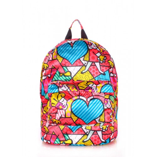 Рюкзак женский POOLPARTY backpack-blossom-red