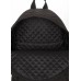 Рюкзак стьобаний POOLPARTY backpack-theone-black