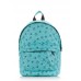 Рюкзак стеганый с уточками POOLPARTY backpack-theone-blue-ducks голубой