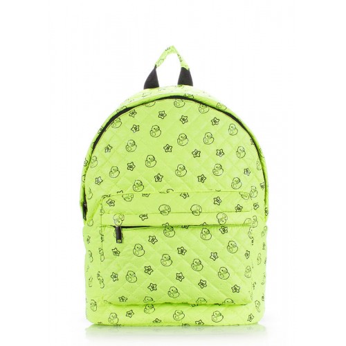 Рюкзак POOLPARTY backpack-theone-salad-ducks салатовый