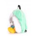 Детский рюкзак POOLPARTY kiddy-backpack-rabbit-green зеленый