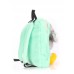 Детский рюкзак POOLPARTY kiddy-backpack-rabbit-green зеленый