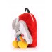 Детский рюкзак POOLPARTY kiddy-backpack-rabbit-red красный