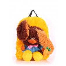 Дитячий рюкзак POOLPARTY kiddy-backpack-rabbit-sunny жовтий