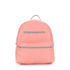 Рюкзак женский POOLPARTY mini-bckpck-rose-grey розово-серый