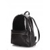 Рюкзак женский кожаный POOLPARTY mini-bckpck-transparent-black черный