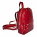 Жіночий шкіряний рюкзак Baby Sport Red червоний
