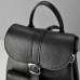 Жіночий шкіряний рюкзак Classik Black чорний