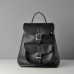 Жіночий шкіряний рюкзак Classik Black чорний