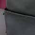 Женский кожаный рюкзак Carbon Dark Grey серый