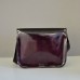 Женский кожаный клатч Satchel Mini Gloss бордовый