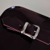 Женский кожаный клатч Satchel Mini Gloss бордовый
