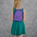 Женский кожаный рюкзак Sport Purple фиолетовый