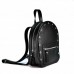 Женский кожаный рюкзак Baby Sport Black чёрный