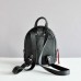 Женский кожаный рюкзак Baby Sport Skull Black чёрный