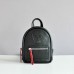 Женский кожаный рюкзак Baby Sport Skull Black чёрный