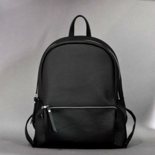 Жіночий шкіряний рюкзак Pilot New чорний