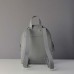 Женский кожаный рюкзак Sport Gray серый