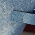 Жіночий шкіряний рюкзак Voyager Blue блакитний