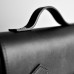 Портфель JIZUZ Satchel Mini Black гладкий черный