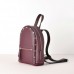 Жіночий шкіряний рюкзак Baby Sport Burgundy фіолетовий