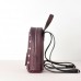 Жіночий шкіряний рюкзак Baby Sport Burgundy фіолетовий