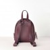 Жіночий шкіряний рюкзак Baby Sport Burgundy фіолетовий