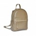Женский кожаный рюкзак Sport Beige бежевый