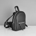 Женский кожаный рюкзак Baby Sport Black Elephant чёрный