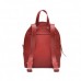 Жіночий шкіряний рюкзак Sport Red червоний