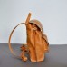 Женский кожаный рюкзак Tulip Orange оранжевый