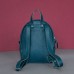 Женский кожаный рюкзак Sport Emerald зелёный