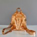 Жіночий шкіряний рюкзак Baby Sport Gold золотий