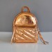 Жіночий шкіряний рюкзак Baby Sport Gold золотий