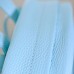 Женский кожаный рюкзак Carbon Blue голубой