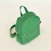 Женский кожаный рюкзак Sport Green зеленый