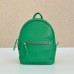 Женский кожаный рюкзак Sport Green зеленый